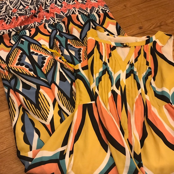 Anthropologie Dahlia Maxi Dress, sz 4 - Picture 2 of 3